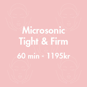 Ansiktsbehandling Microsonic Tight & Firm 60 minuter